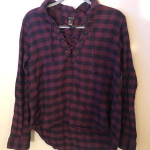 V-Neck Flannel